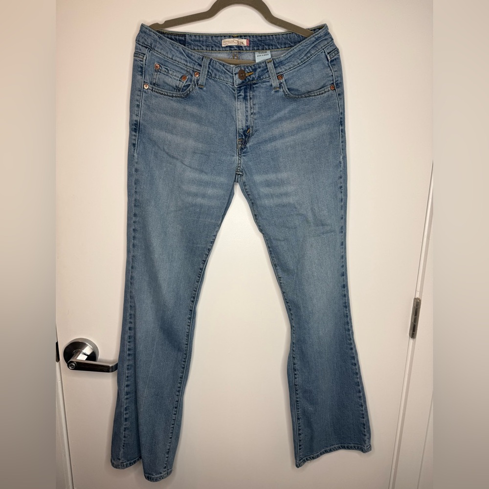 Vintage Levis 518 Superlow Bootcut Jeans 2006 Y2K Juniors 11L Low Rise McBling